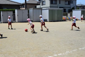 サッカー教室２日目1