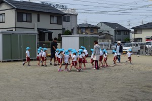 サッカー教室３日目