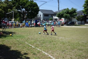 サッカー教室３日目1